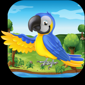 couverture jeu vidéo Carnival Birds Fruit Fall Escape