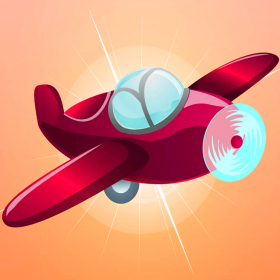 couverture jeu vidéo Cartoon Flying Jet Fighter - Jump On The Action