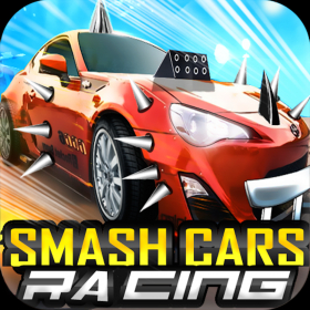 couverture jeu vidéo casser les voitures de course