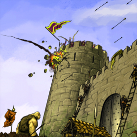 couverture jeu vidéo Castle Siege: Fantasy Battles Free