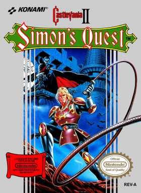 couverture jeu vidéo Castlevania II : Simon&#039;s Quest