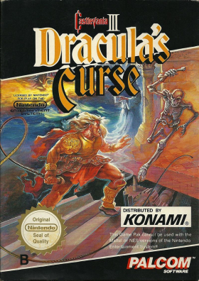 couverture jeu vidéo Castlevania III : Dracula&#039;s Curse