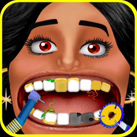 couverture jeu vidéo Celebrity Dentist - Tongue And Teeth Little Doctor Game For Kids, Boys And Girls