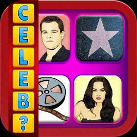 couverture jeu vidéo Celebrity Photo Quiz - Can you guess who's that pop celeb icon in this word game?