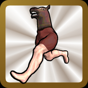 couverture jeu vidéo Centaur runner in high speed!