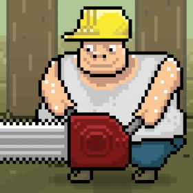 couverture jeu vidéo Chainsaw Chuck