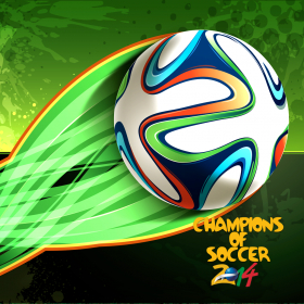 couverture jeu vidéo Champions of Soccer 2014