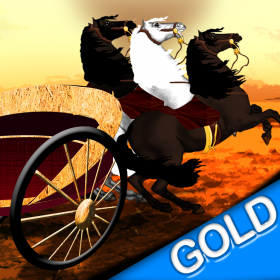 couverture jeu vidéo Chariots on Fire: The Gladiator Horse Racing Jeu - Gold Edition