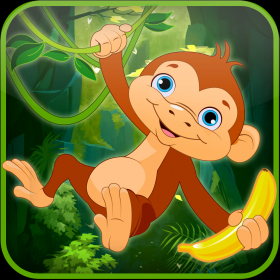 couverture jeu vidéo Chasse folle de singes – Aventure d’escalade rapide d’arbres de forêt gratuit
