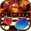 couverture jeu vidéo Checkers Boards Puzzle Pro - “ Dragons and Beasts Games with Friends Edition ”