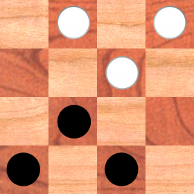 couverture jeu vidéo Checkers by Toftwood Creations
