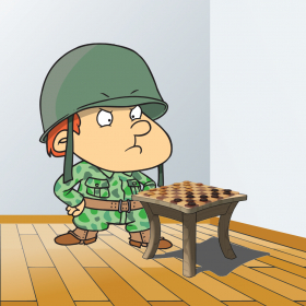 couverture jeu vidéo Checkers War: Chapayev Game