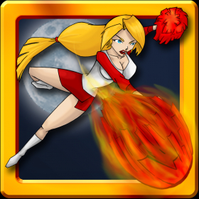 couverture jeu vidéo Cheerleaders vs Zombies -FREE FUN- High school girls fight to cheer and club to death!