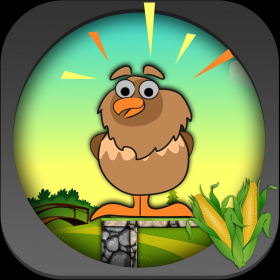 couverture jeux-video Chick Corn Feeding Free