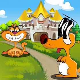 couverture jeu vidéo chiens &amp; chats: le territoire