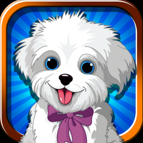 couverture jeu vidéo Chiot Addictif Chien Free Run: Animal Amusant Jeu de Course