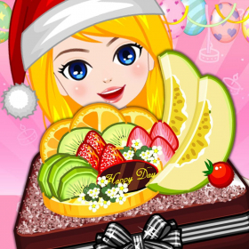 couverture jeu vidéo Christmas Cake Chef - Cooking & Baking & Decorate & Makeover
