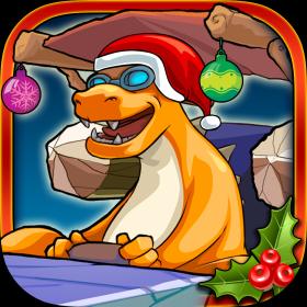 couverture jeu vidéo Christmas Dinosaur Race Adventure Pro