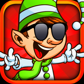 couverture jeu vidéo Christmas ELF Fun - Funny Elf Spending Christmas Holidays in Rushy Streets