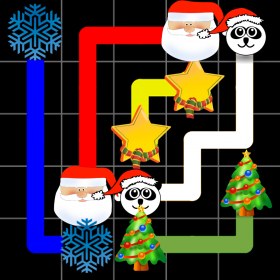 couverture jeu vidéo Christmas Flow - Fun Puzzle Game