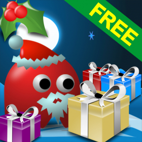 couverture jeu vidéo Christmas Presents From Racing Santa's Game - Don't Let The Brawlin' White Snowmen Rush To Smash Santa With A Snowball Rock