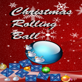 couverture jeu vidéo Christmas Rolling Ball - Free Edition