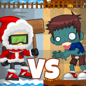 couverture jeu vidéo Christmas vs Halloween Defense