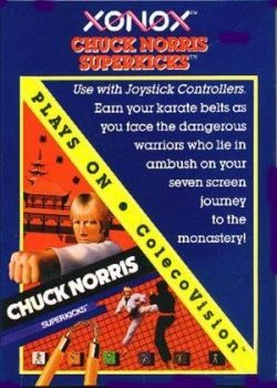 couverture jeu vidéo Chuck Norris Superkicks