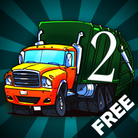 couverture jeu vidéo City Garbage Truck Disposal Night Shift : The Crazy Race to Clean the Town - Free Edition