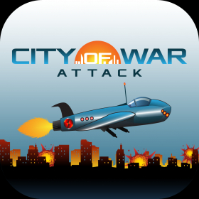 couverture jeu vidéo City Of War Attack - Flyer Dodge Action Heroes