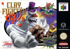 couverture jeux-video Clayfighter 63 1/3