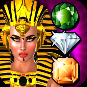 couverture jeu vidéo Cléopâtre Désert Égyptien Malédiction - Match Mania Quête