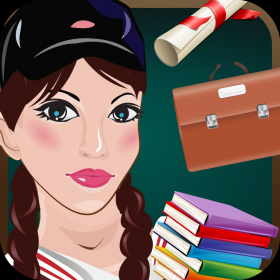 couverture jeu vidéo College Girls Sur le Campus - S'habiller Jeu