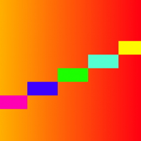 couverture jeu vidéo color stairs