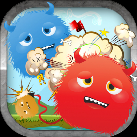 couverture jeu vidéo Colored Angry Monster Shooting Blast Full - An Awesome Clear Vision Challenge