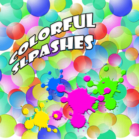 couverture jeu vidéo Colorful Splashes