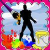 couverture jeu vidéo Coloring For Kids Game Iron Man Edition