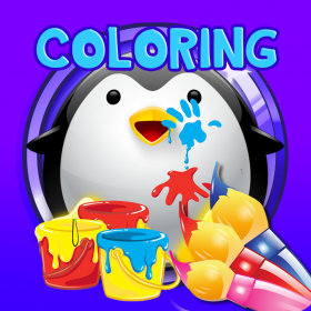 couverture jeu vidéo Coloring Page for penguin Poro Edition