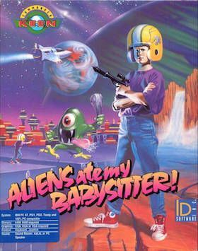 couverture jeu vidéo Commander Keen in Aliens Ate My Babysitter
