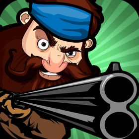 couverture jeu vidéo Commando à Barbe dans son Jet PAID - Assaut des Diaboliques Canards Zombies