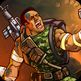 couverture jeu vidéo Commando Mission 2: Il s'agit d'un soldat contre Guerrilla moyenne Nation Army au jeu de guerre