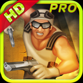 couverture jeu vidéo Commando Run - Jungle Warfare HD PRO