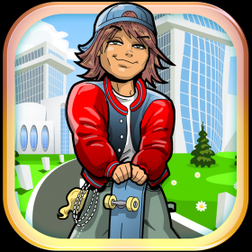 couverture jeu vidéo Compétition Graffiti de personnes - Aventure course échappée police