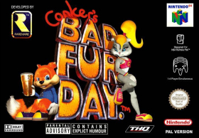 couverture jeu vidéo Conker&#039;s Bad Fur Day