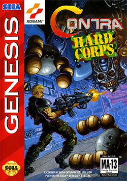 couverture jeu vidéo Contra : The Hard Corps