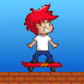 couverture jeu vidéo Cool Skateboarders – Play Free 8-Bit Pixel Games