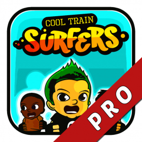 couverture jeu vidéo Cool Train Surfers Multiplayer Pro - Skate and Jump on Roofs