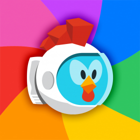 couverture jeu vidéo Cosmic Chicken - Adventures in Space