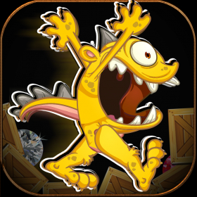 couverture jeu vidéo Course de petits monstres – Folie, bête rassemblant des bijoux FREE