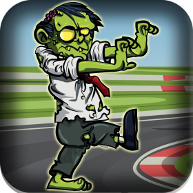 couverture jeu vidéo Course de zombie mort – Une échappée d’un rider de moto Pro